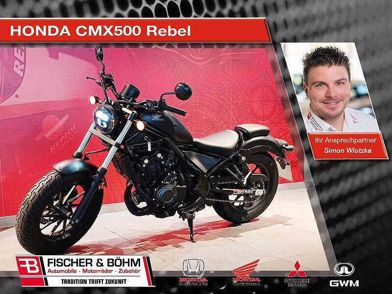 Honda CMX500 Rebel - wenig Kilometer!